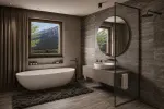 Badezimmer (Visualisierung)